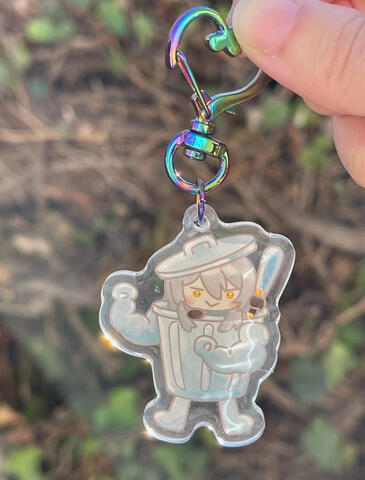 Stelle HSR Trashcan Charm
